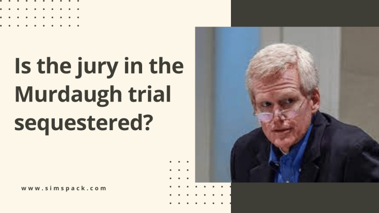 Is the jury in the Murdaugh trial sequestered?