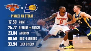 Knicks vs Pacers Match Player Stats